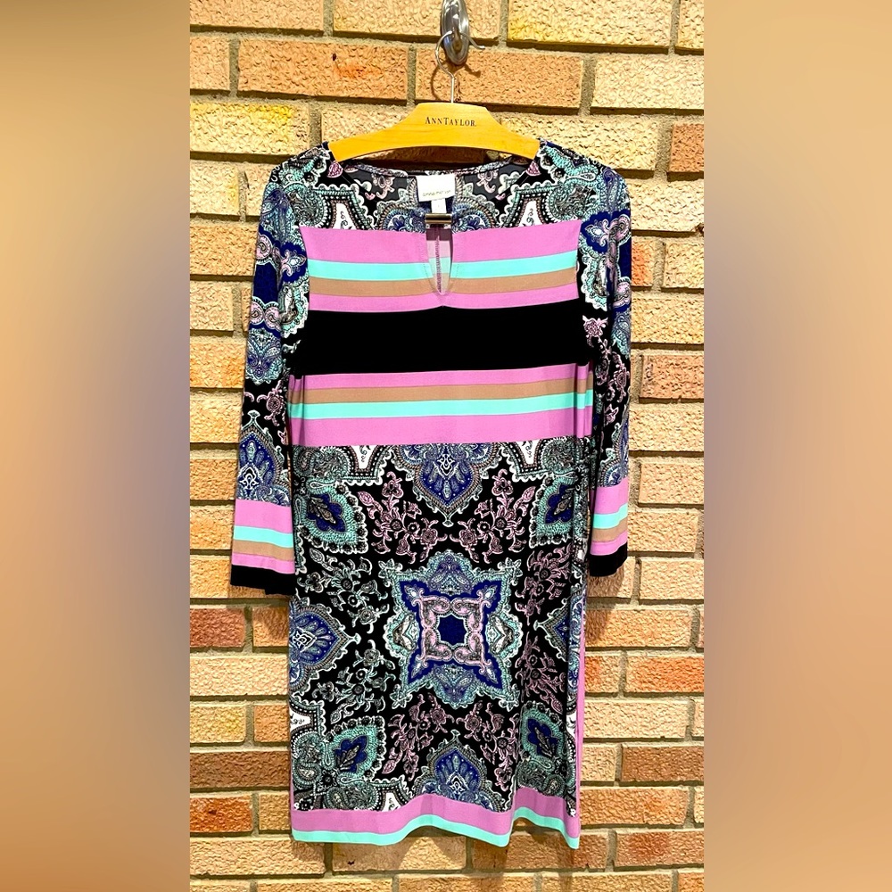 Donna Morgan 3/4 sleeve summer dress, size 6. Never worn, no tags